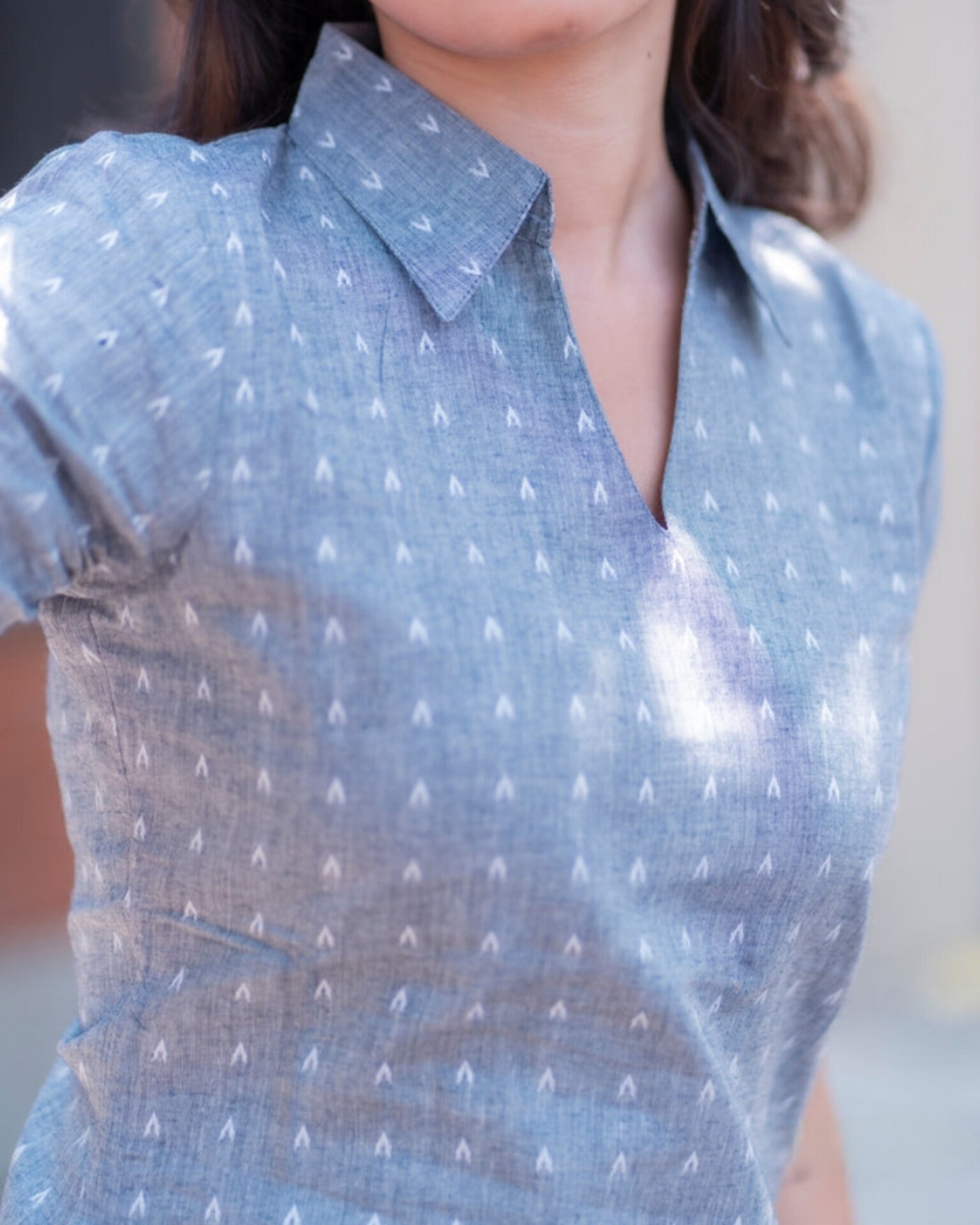 Cupid's Arrow Print Kurti With Pant Set